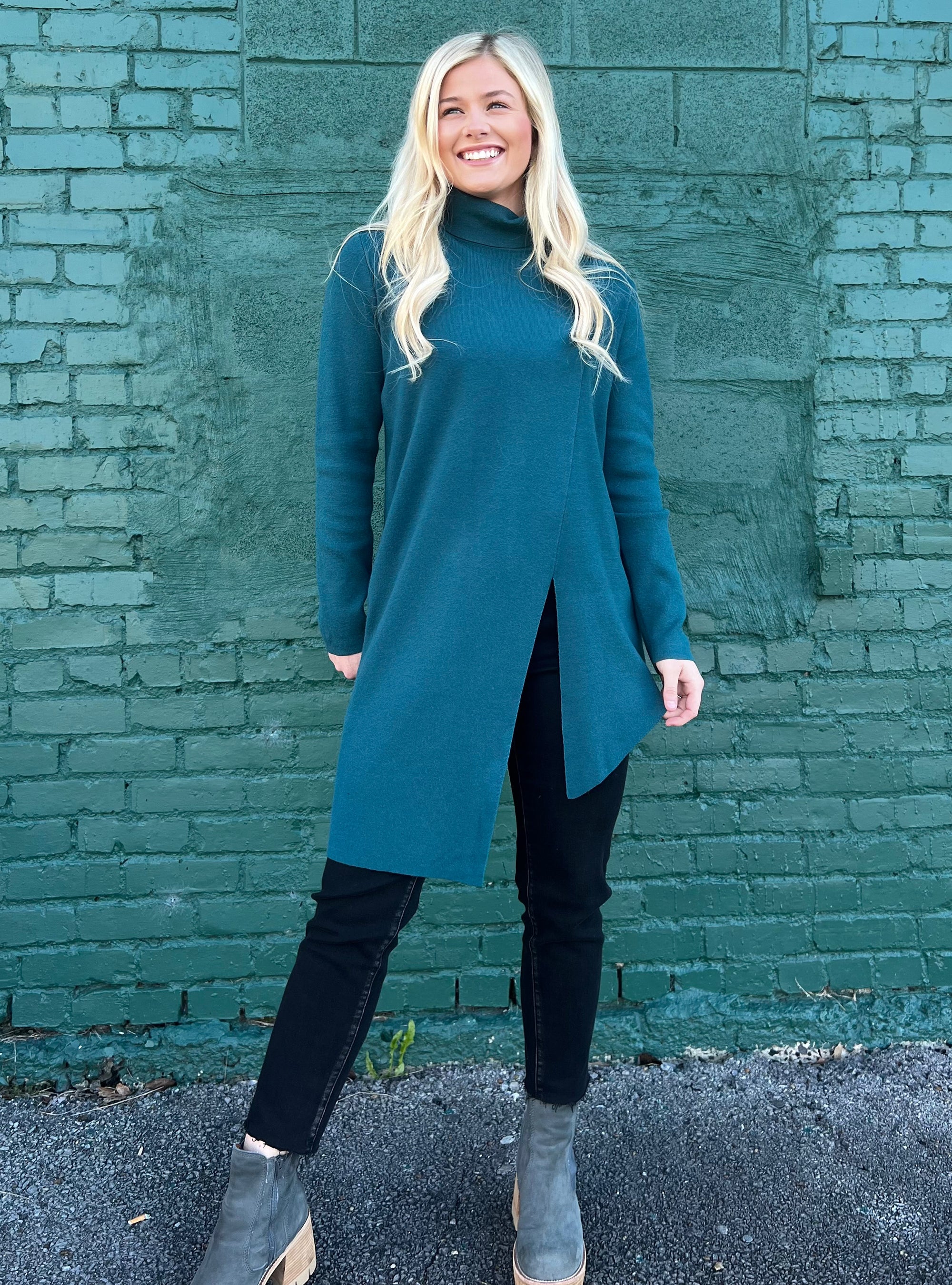 Teal Me Something Good Tunic