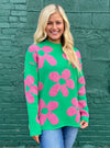 Flower Power Sweater