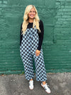 All Checked Up Jumpsuit