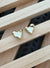 Heart To Heart Gold Earrings