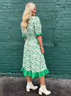 Don&#39;t Ruffle My Feathers Midi Dress