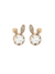 Hippity Hop Bunny Post Earrings